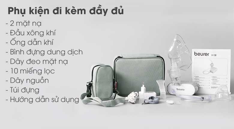 may xong khi dung cong nghe sieu am beurer ih58 4