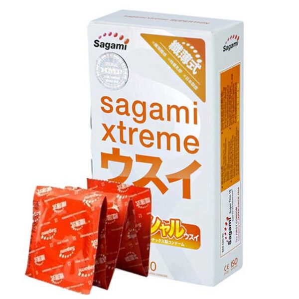 bao cao su sagami xtreme super thin 1 2