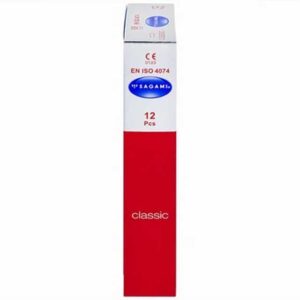 bao cao su sagami classic sieu mong nhieu gel boi tron mau da khong mui 12 cai 2