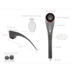 may massage cam tay co den hong ngoai beurer mg55 02